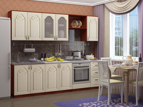 Кухонный Гарнитур Лотос МДФ 1600/1700/1800/2000 мм