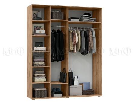 Спальный Гарнитур Портофино (Шкаф+Тумбы+Кровать+Комод)/ Дуб Крафт/Бетон