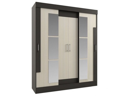 Шкаф-Купе Фиджи (Ш-1500/1700 х В-2100 х Г-540 мм)/Разные Цвета 