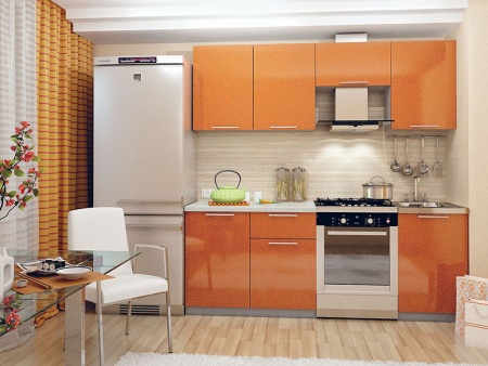 Кухонный Гарнитур София Олива Металлик 2100 мм