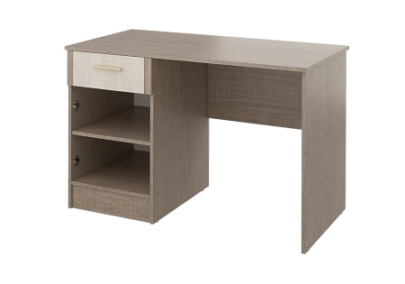 Стол компьютерный Юта крослайн карамель / латте