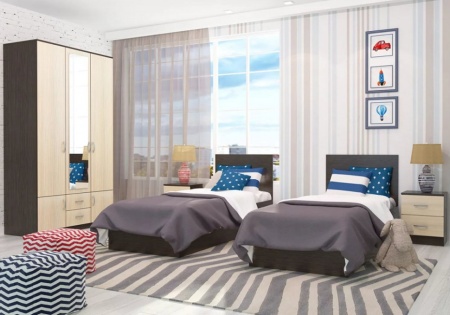 Спальный Гарнитур Рига №5 Разные Цвета 